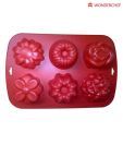 Wonderchef Six Big Flowers Mould