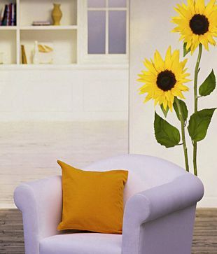 Plage Sunflower Wall Sticker