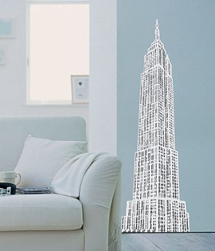 Plage Beautiful Building Wall Sticker