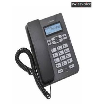 Swiss Voice Corded Landline Phone with Called ID CP-40