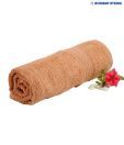 Bombay Dyeing Tulip Light Brown Bath Towel