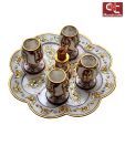 Craft N Craft Glasses & Tray Set