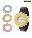 Joan Rivers Black Changeable Bezel Watch