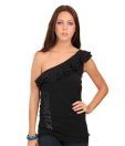Marc Ecko Fascinating  Black Top