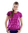 Rajrang Purple Printed Top