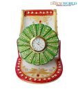 Dekor World Marble Mobile Stand With Clock