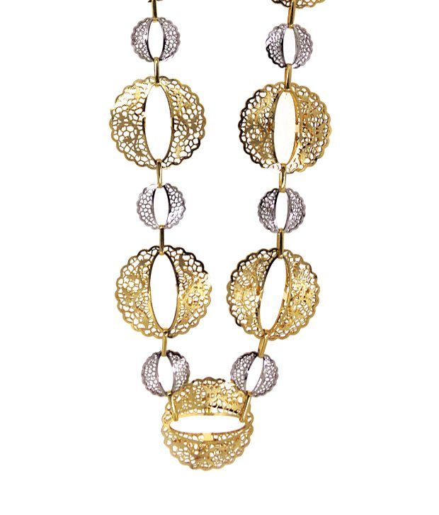 Nathella Jewellery 18Kt Hallmarked Gold Italian Dazling Necklace Buy