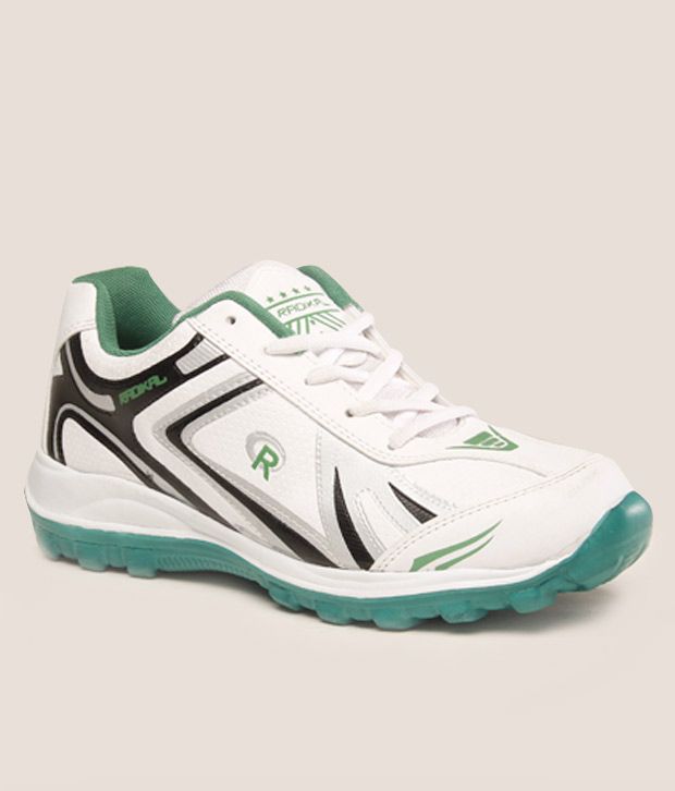 white shoes with green back