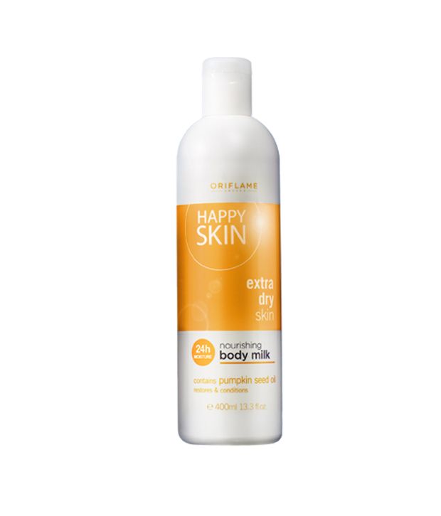 Oriflame Happy Cream Nourishing Body Milk For Extra Dry Skin (400 ml