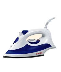 Singer SI-65 Steam Iron White and Blue