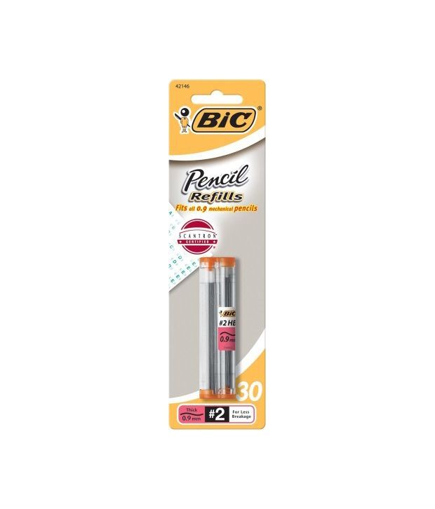 BIC Pencil Refills, Lead Thick Point (0.9mm), 30ct (L930P1) Buy Online