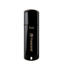 Transcend JetFlash 350 8 GB Pen Drive (Black) - Pack of 10