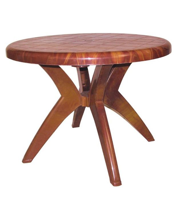 Supreme Marina  Table Teak Wood Finish: Buy Online at 
