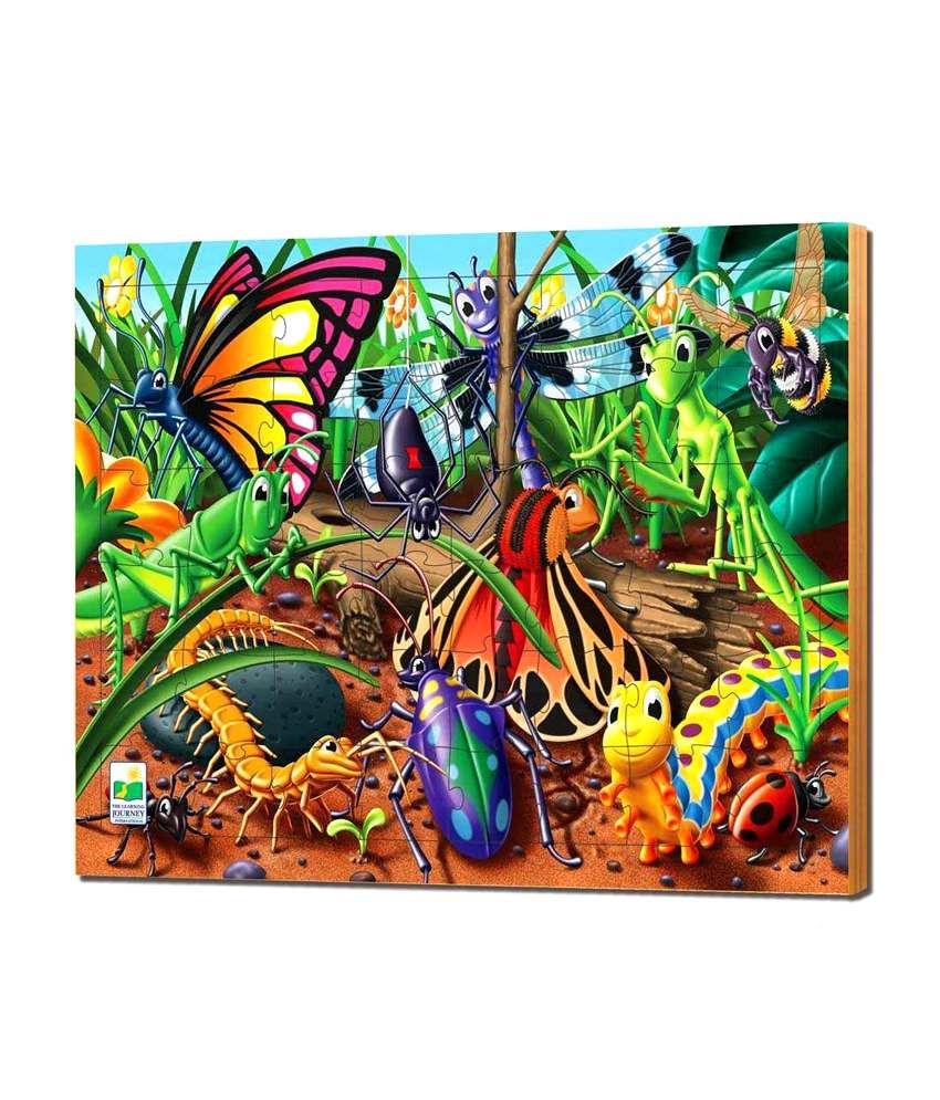 Learning Journey Lift & Discover Jigsaw Animal Puzzle Bug Life Buy