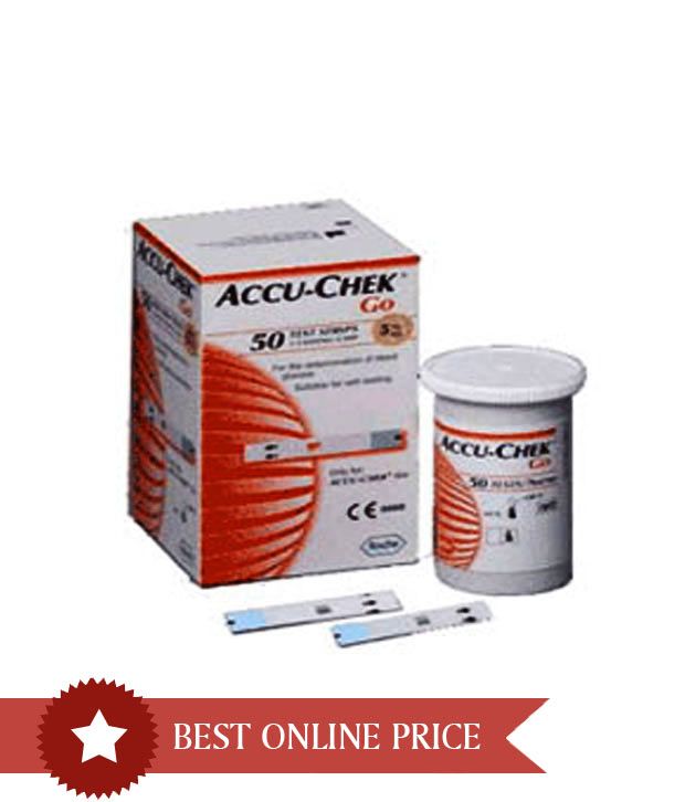 AccuChek Go 50 Test Strips Buy Online at Best Price in India on Snapdeal