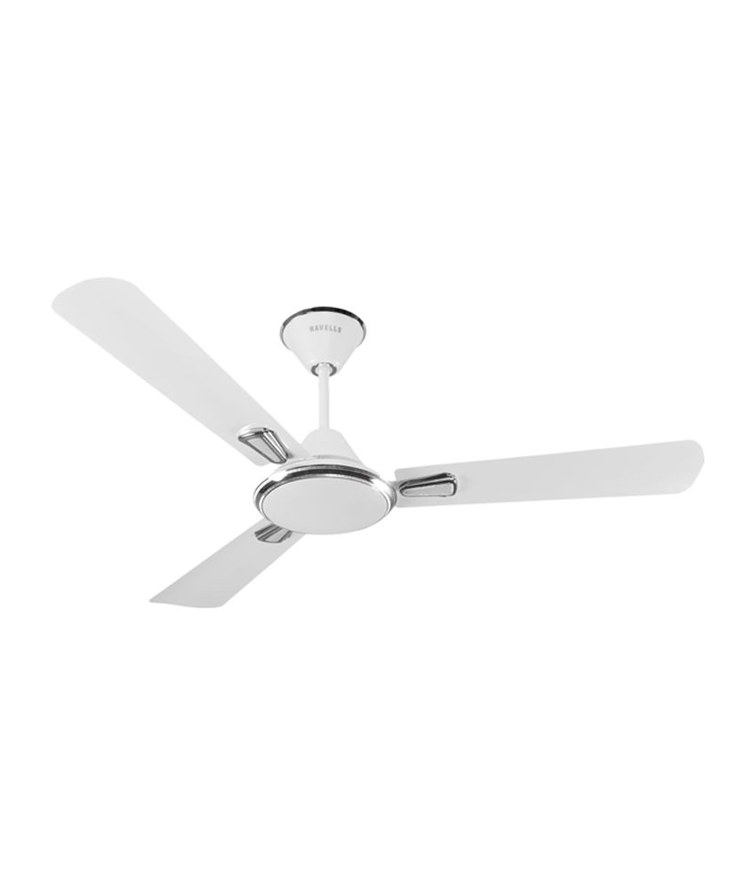 Havells 1200 mm Festiva Ceiling Fan -Pearl White Silver Price in India ...