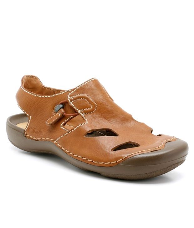 Clarks Impressive Brown Floaters Price in India Buy