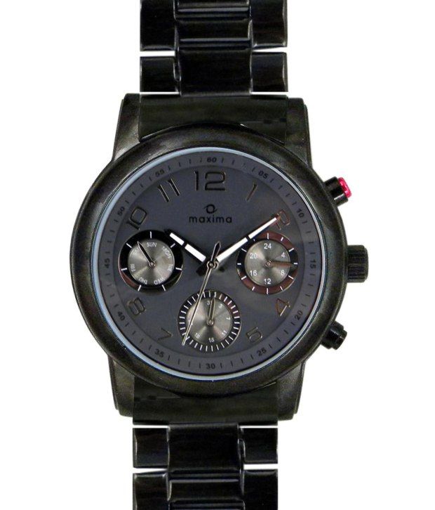 Maxima Attivo 27164Cmgb Men'S Watch Price in India Buy Maxima Attivo 27164Cmgb Men'S Watch