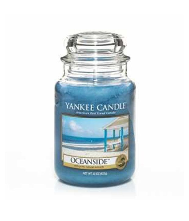 Yankee Candle Blue Oceanside Candle 651 ml Buy Yankee Candle Blue Oceanside Candle 651 ml at