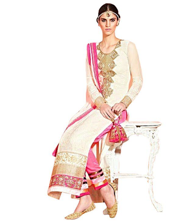All Wardrobe Essentials Exclusive Designer Anarkali Suits Pink 