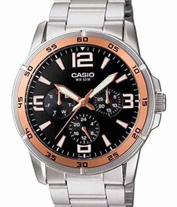 casio watch orange