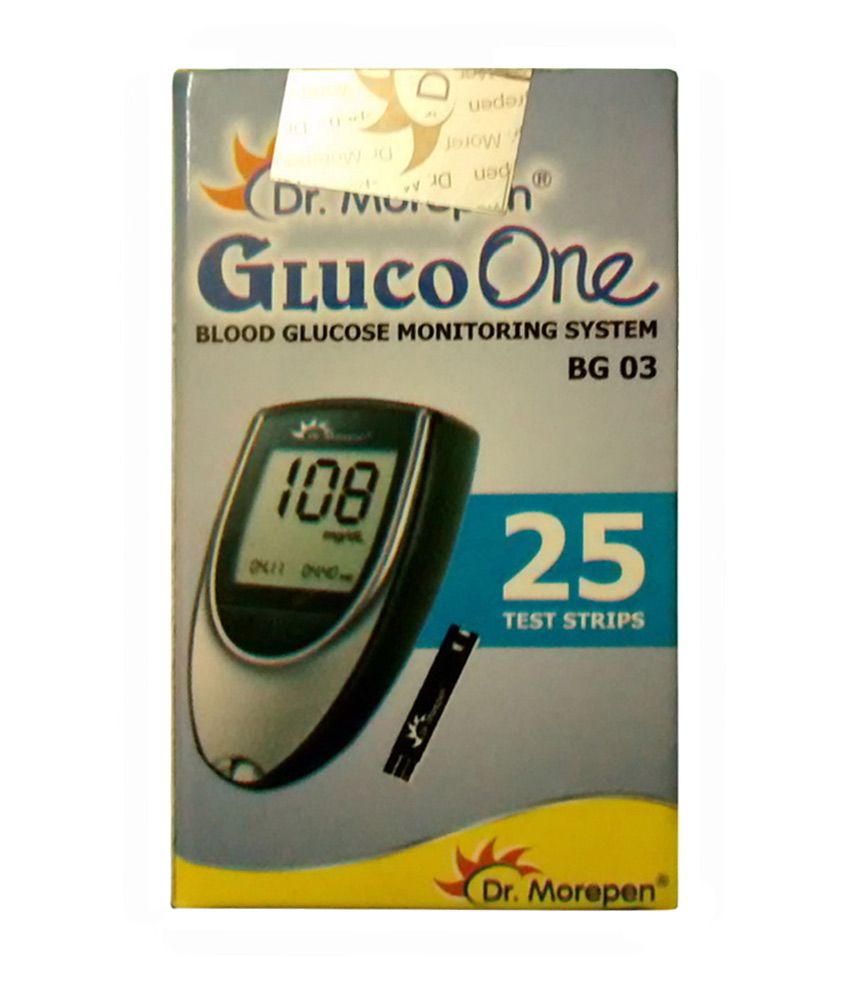 dr morepen glucometer strips lowest price