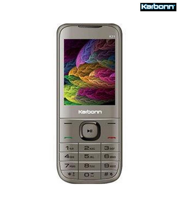 Karbonn Mobile Phone K21 Price in India Buy Karbonn Mobile Phone K21