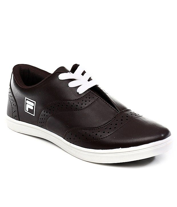 fila running shoes brown