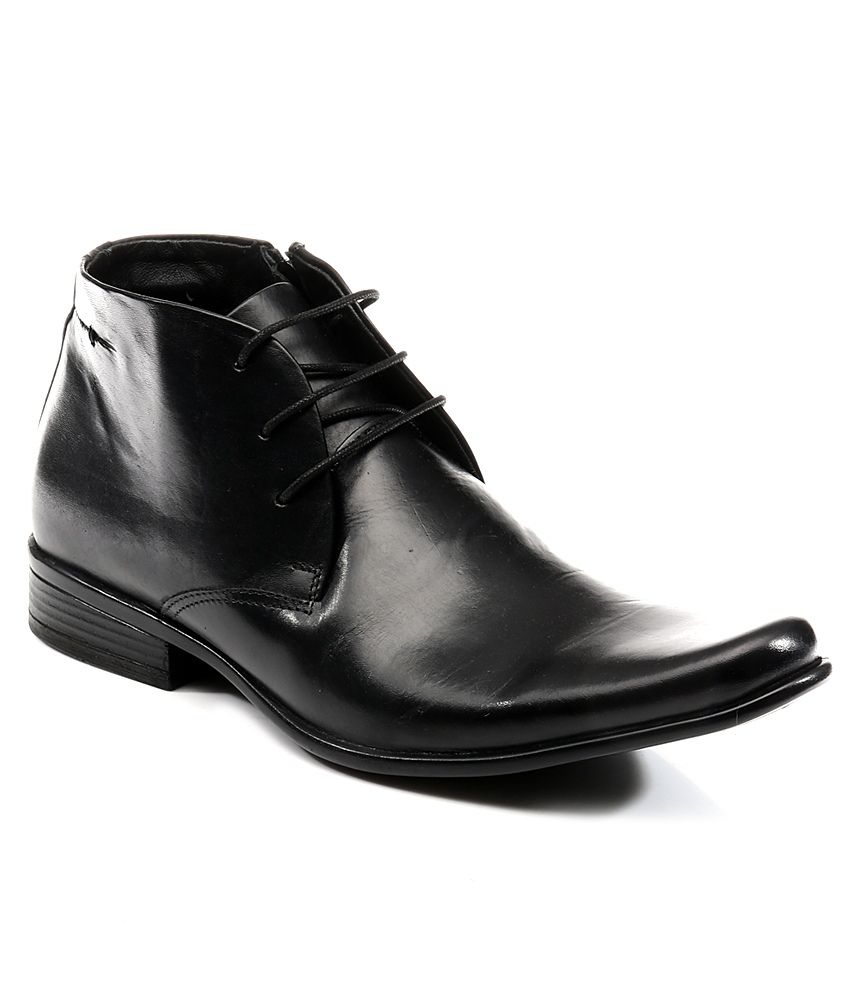 franco leone black shoes