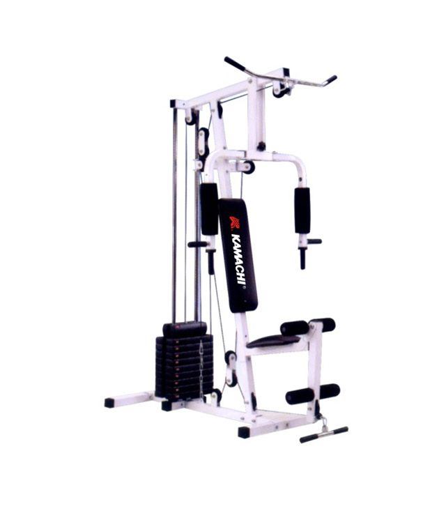 Kamachi Multi Home Gym 21 Exercises Total Weight 150 Lbs Buy Online at Best Price on Snapdeal