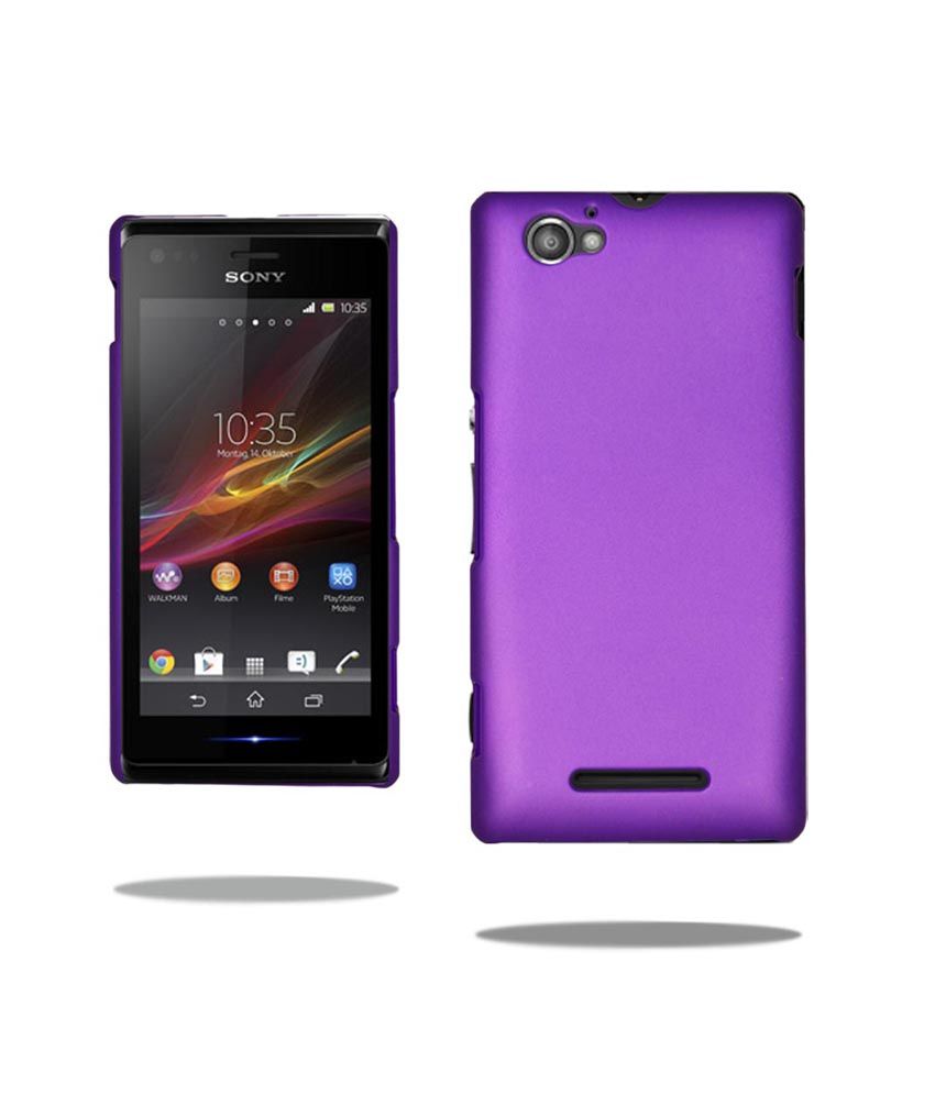 Casesia Hard Back Case Cover Pouch For Sony Xperia M ...
