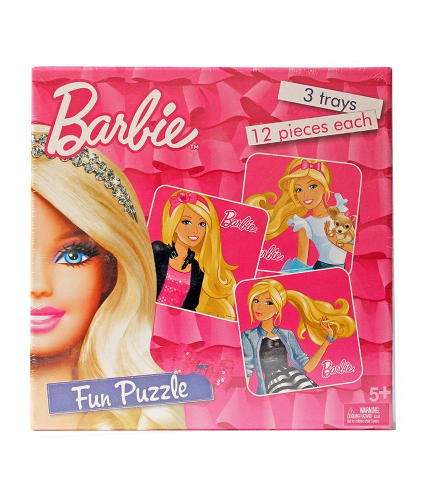 barbie 100 piece puzzle