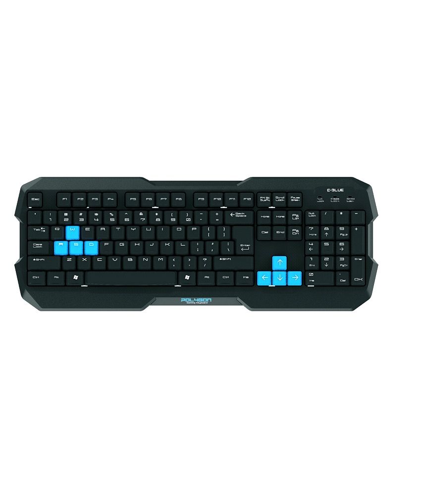 Buy Eblue Polygon Waterproof Wired Gaming Keyboard Online at Best