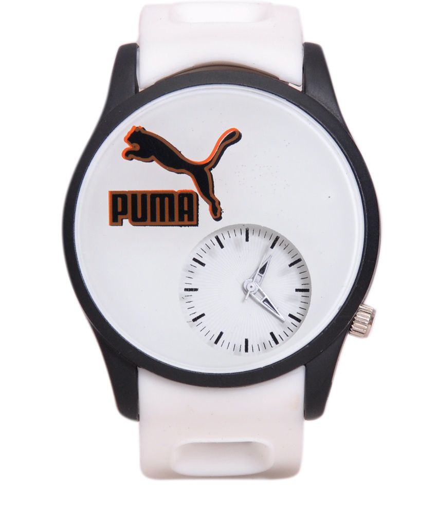Puma Puma White Analog Watch