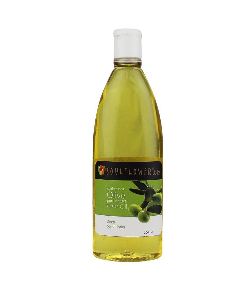Soulflower Cold pressed Olive Carrier Oil 200 Ml Buy Soulflower Cold