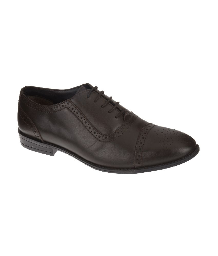 khadim brown formal shoes