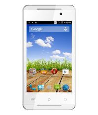 Micromax A093 Sliver 4GB White and Silver