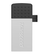 Transcend JetFlash 380 32 GB USB 2.0 OTG Pen Drive, Silve...