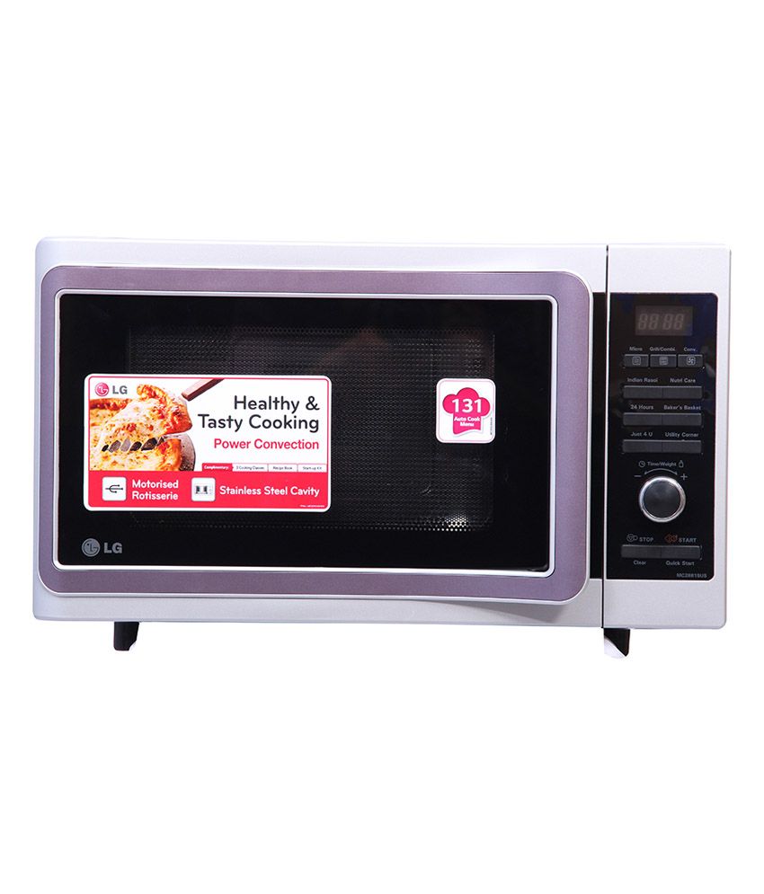 LG 28 LTR MC2881SUS Convection Microwave Oven Price in India Buy LG