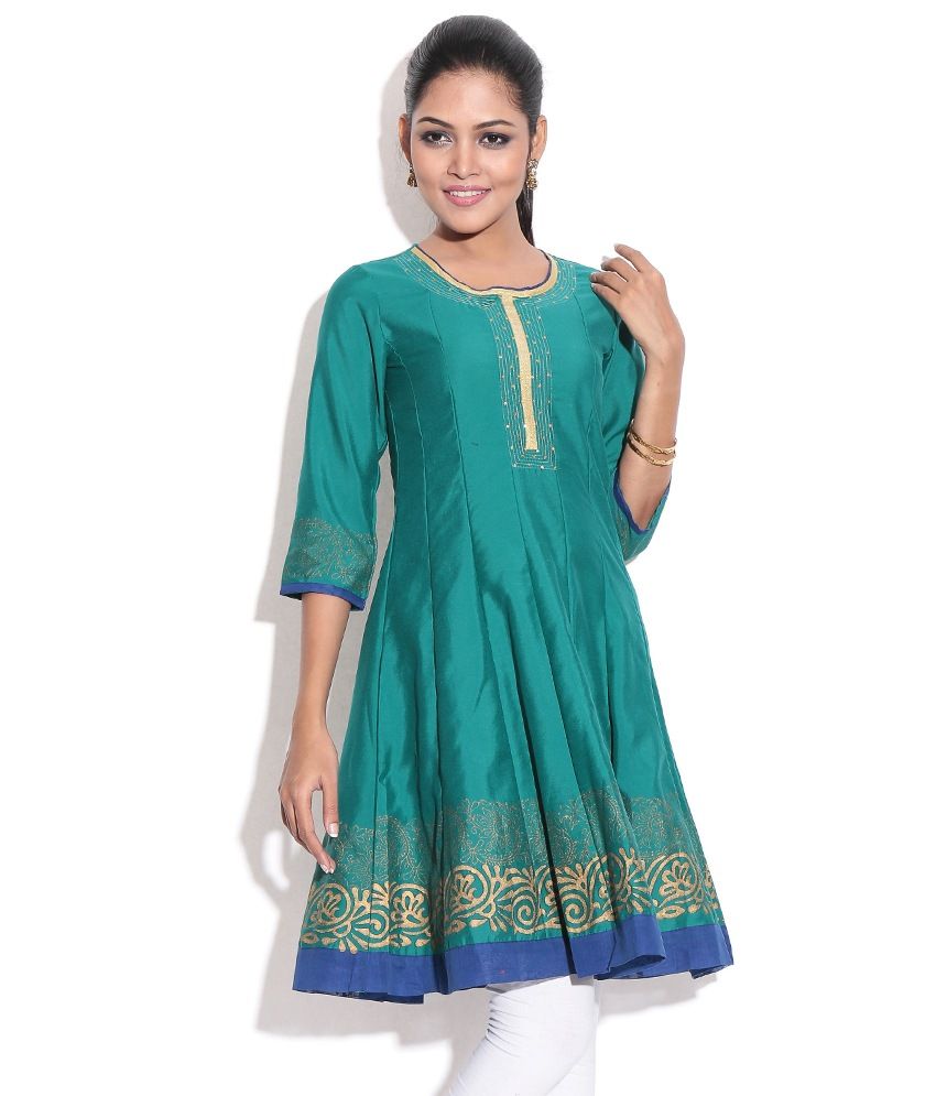 polyester kurti