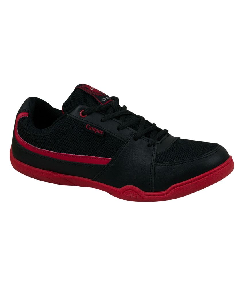 campus red colour shoes