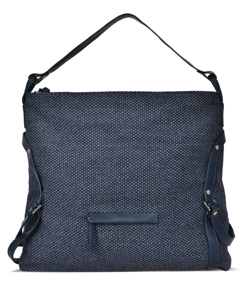 baggit navy blue handbag