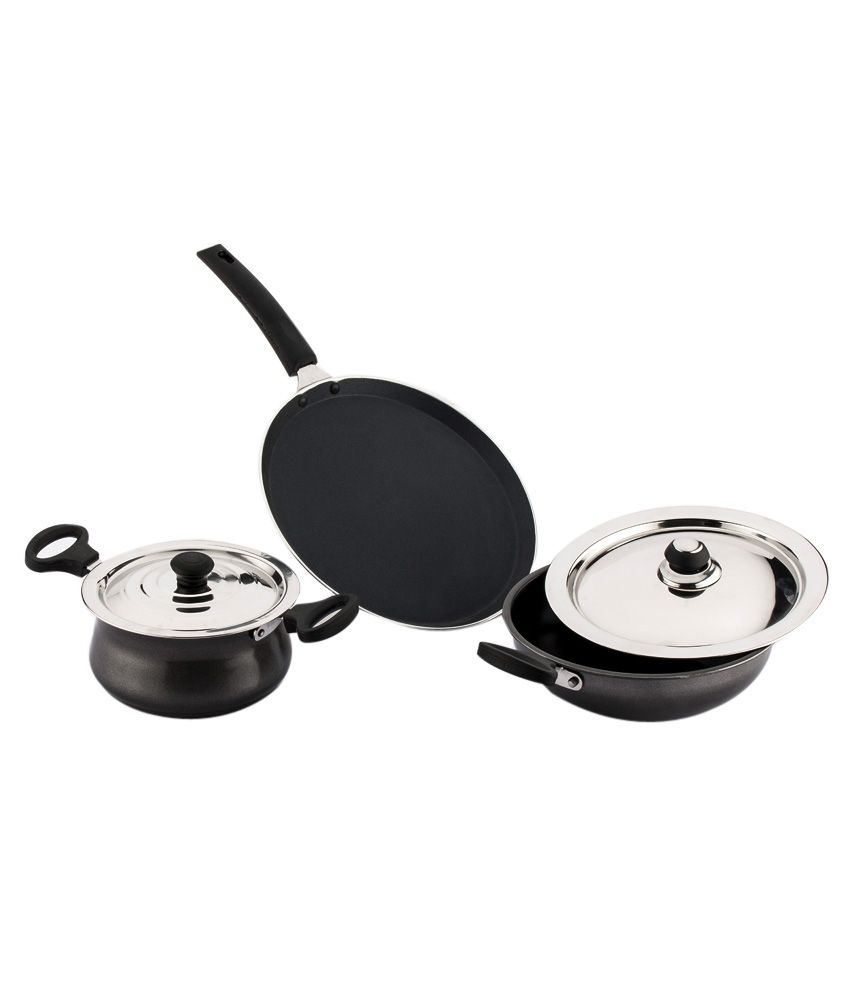 Mahavir Induction Base Cookware Set 5 Pcs Buy Online at Best Price in