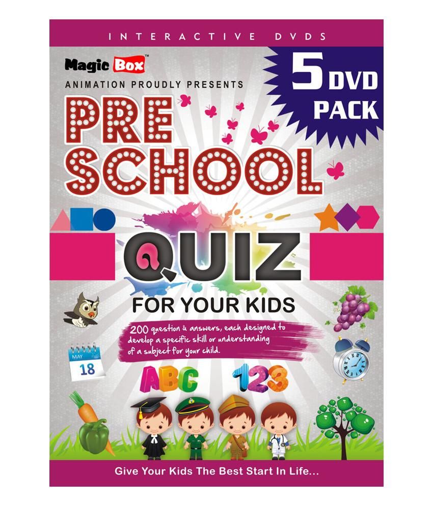 Preschool Interactive Quiz For Your Kids 200 Questions & Answers Each