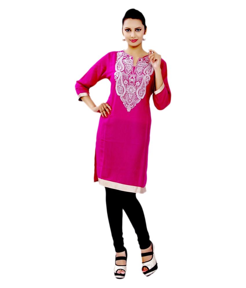 ms purple poly rayon embroidered v neck kurti price ms purple poly rayon embroidered v neck kurti price