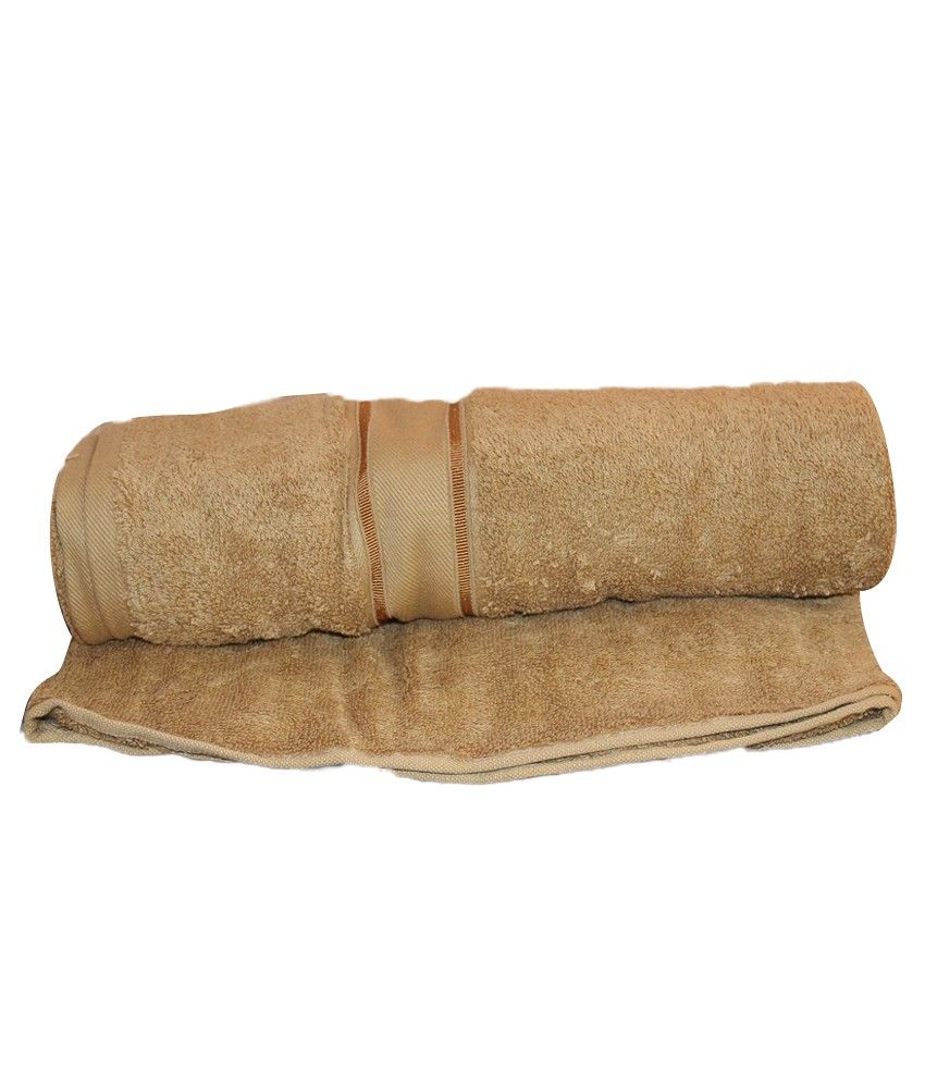 Raymond Single Cotton Bath Towel Beige Buy Raymond Single Cotton
