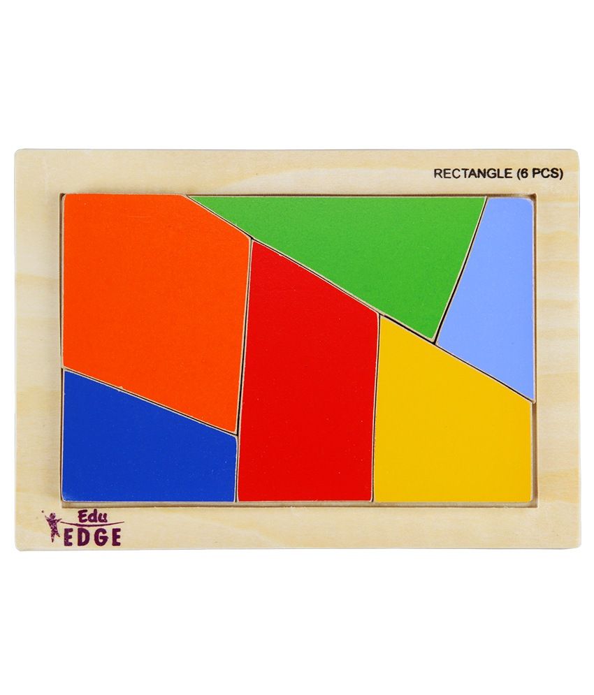 Eduedge Rectangle Puzzle: Buy Online @ Rs.195/- | Snapdeal