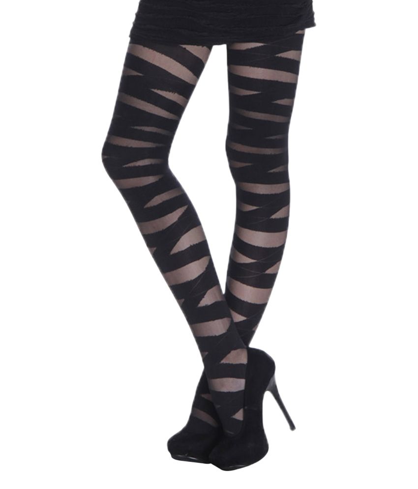 Etchs Fashion Black Nylon Panty Hose Buy Online at Low Price in India