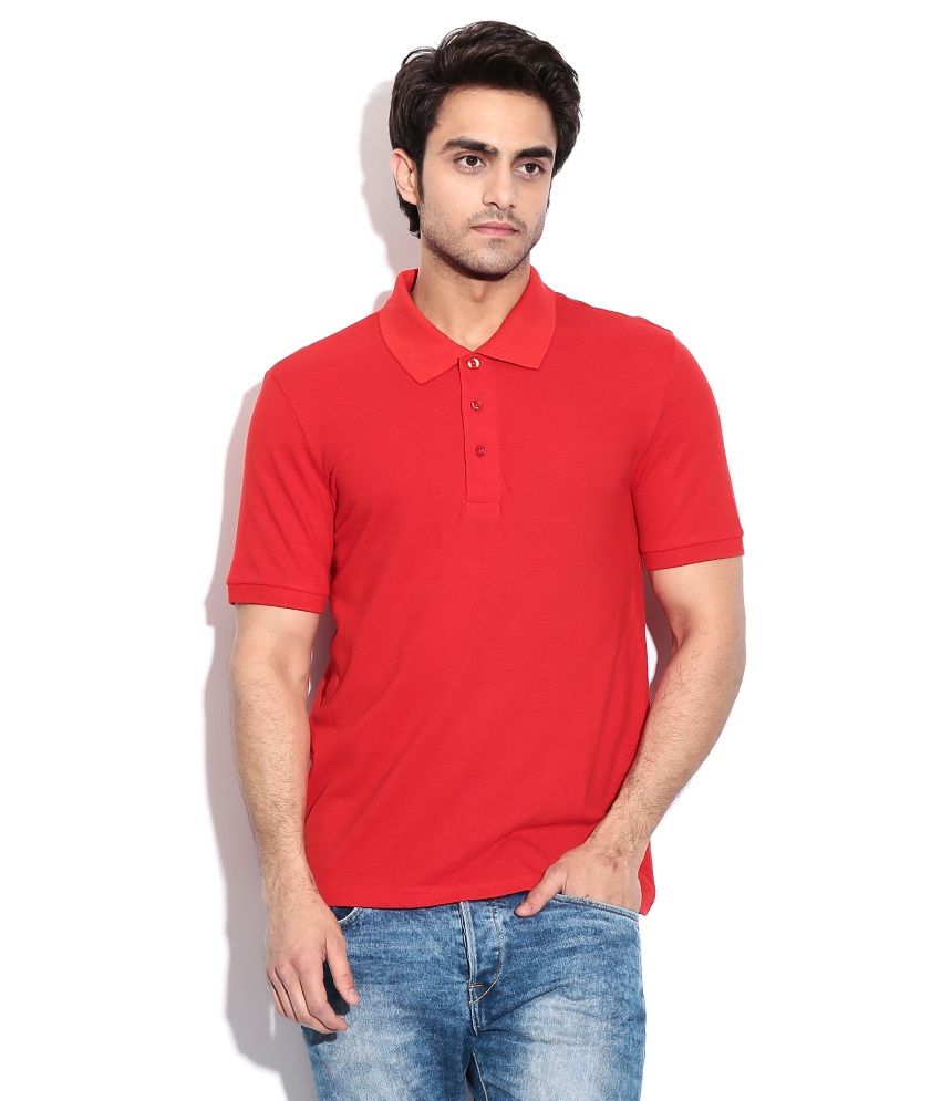 puma red tshirt