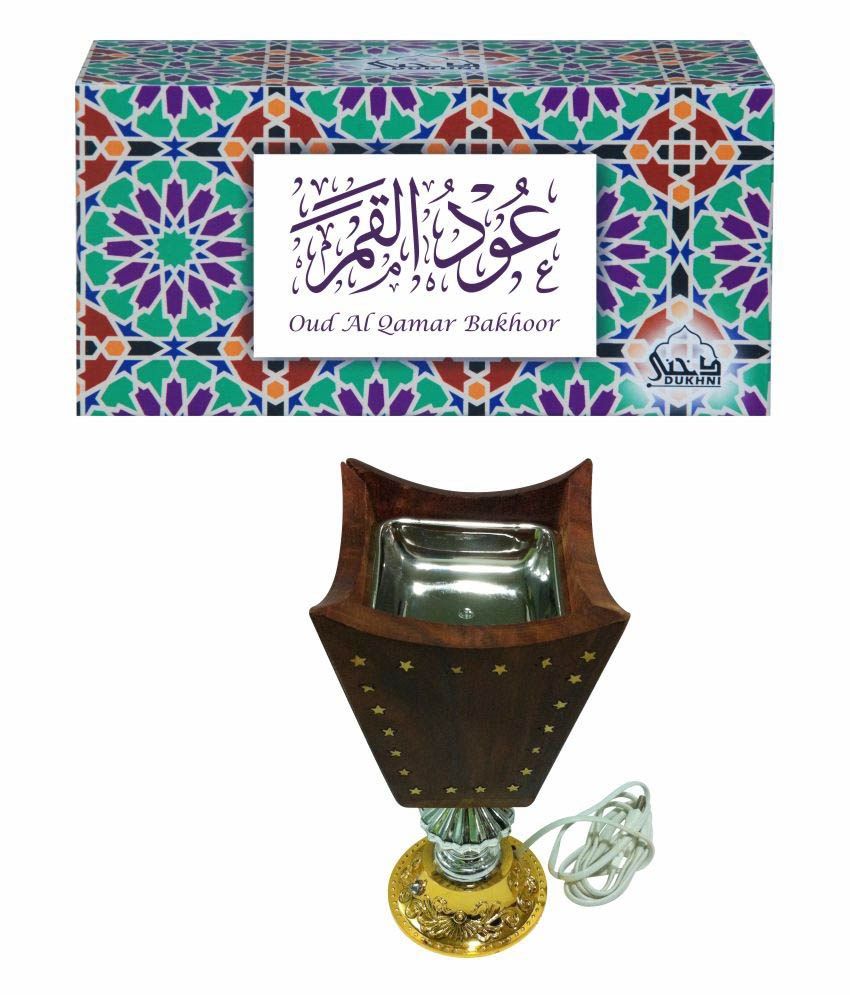 Buy Dukhni Oud Al Qamar Bakhoor (18 Pieces ) And Majesty Electric